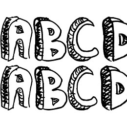 Classroom Boredom Font File