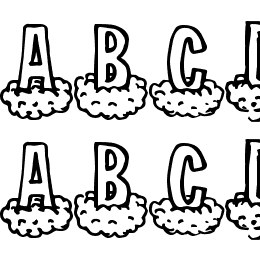 CloudAhead Font File