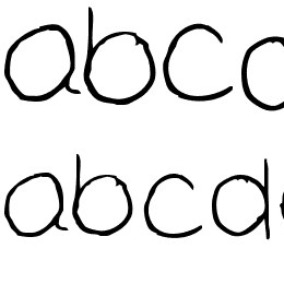 CloutierScript Font File