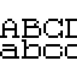 Code 8x8 Font File