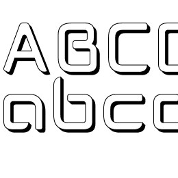 Cogtan Shadow Font File