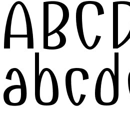 Combo Font File