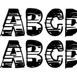 Comic Strip Font File