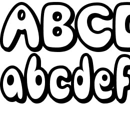 Comic White Rabbit Font File