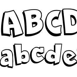 Comica BD Font File