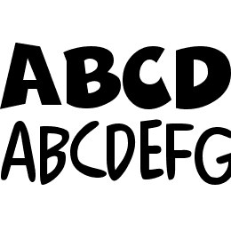 ComicsCarToon Font File