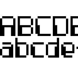 Computer Pixel-7 Font File