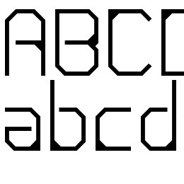 Conductive Font File