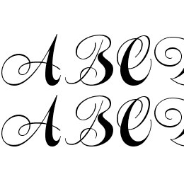 Constanze Initials Font File