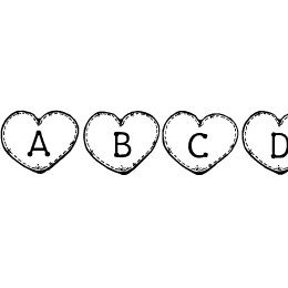 country_hearts Font File