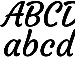 Courgette Font File