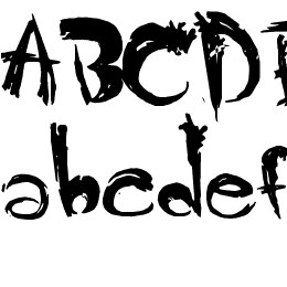 CrappyClothing Font File