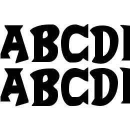 Crash-a-Like Font File