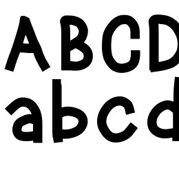 crayon kids Font File