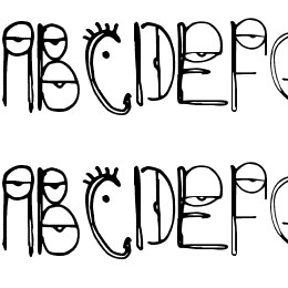 CrazyEyes Font File