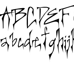 Creepygirl Font File