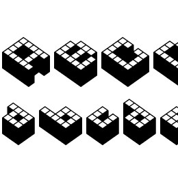 Cubicle Font File