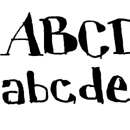 CUBICULOGALLERY SERIF Font File