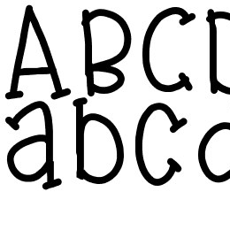 cuddles Font File