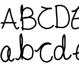 cursive Font File