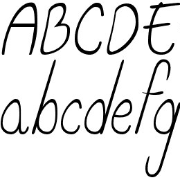 Curzab Font File