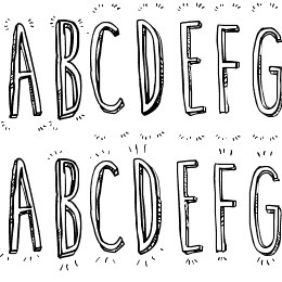 Cute Cartoon Font File