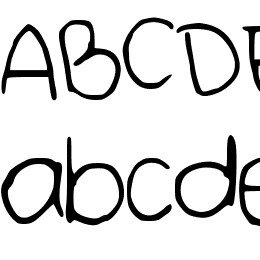 CuteHandWriting Font File