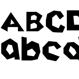 Cutting Corners Font File