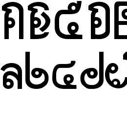 Cyclin Font File