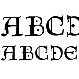 CzechGotika Font File