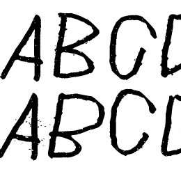 D Font File