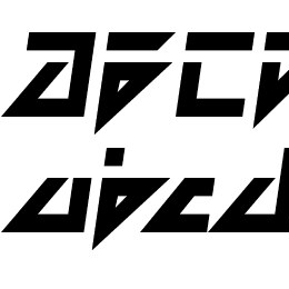 Dark Future Italic Font File