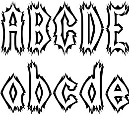 Dark Side (BRK) Font File