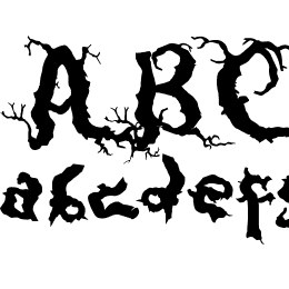 Darkwood Font File