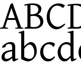 David Libre Font File