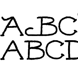 Dead Hardy Font File