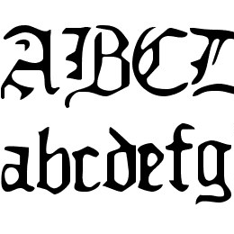 Deadly Breakfast Font File