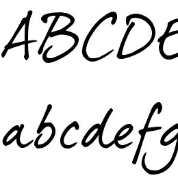 dearJoe 5 CASUAL Font File