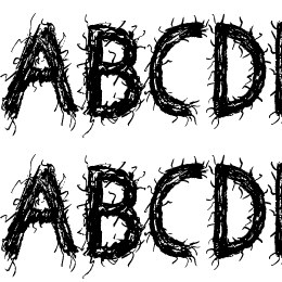 Death Branch Font File