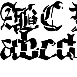 Death Fucking Metal Font File