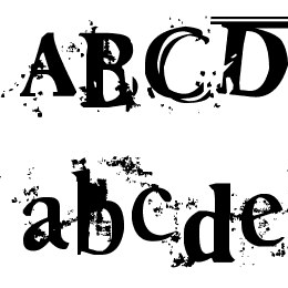 Death To Smudgey Font File