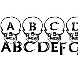 Deathhead KeltCaps Font File