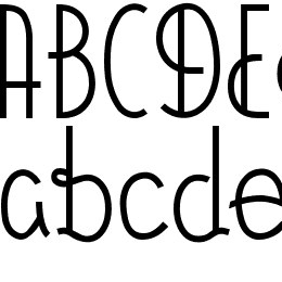 December Font File