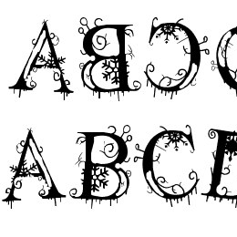 decemberice Font File