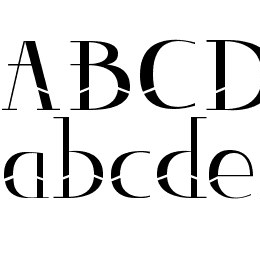 Deco Mon Type Font File