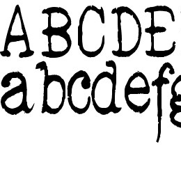 Ded End Font File