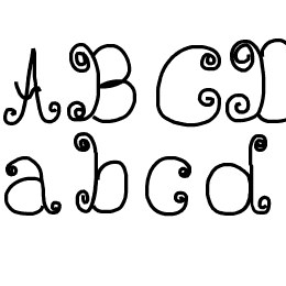 DeeDeeScribble Font File