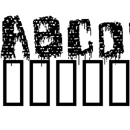 deFaced Font File