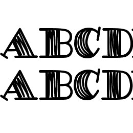 DEGAWS Font File