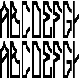 DELAROCCA Font File